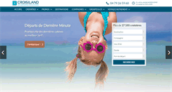 Desktop Screenshot of croisiland.com